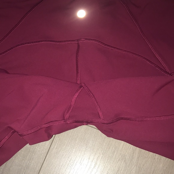 🍷Wine red lululemon leggings - Picture 3 of 11